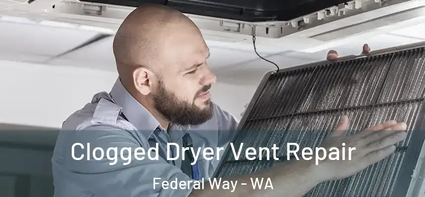  Clogged Dryer Vent Repair Federal Way - WA